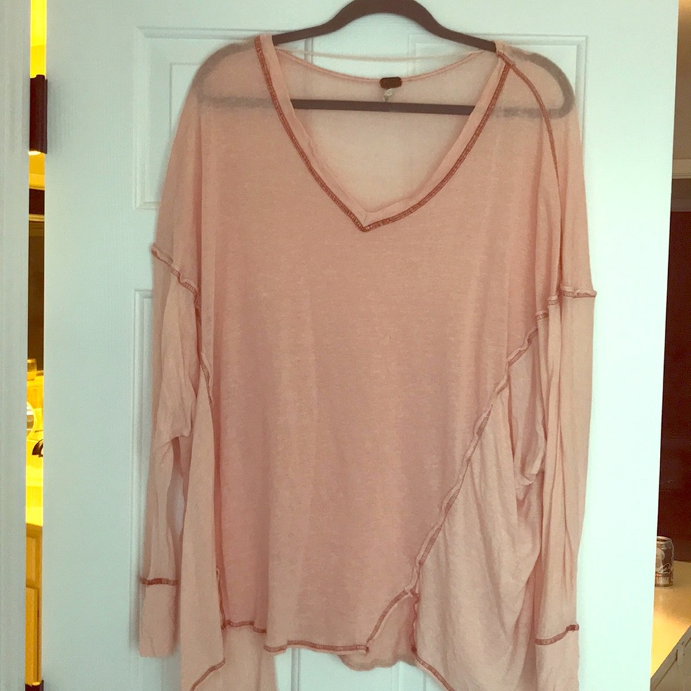 FREE PEOPLE Oversized Lightweight Top
